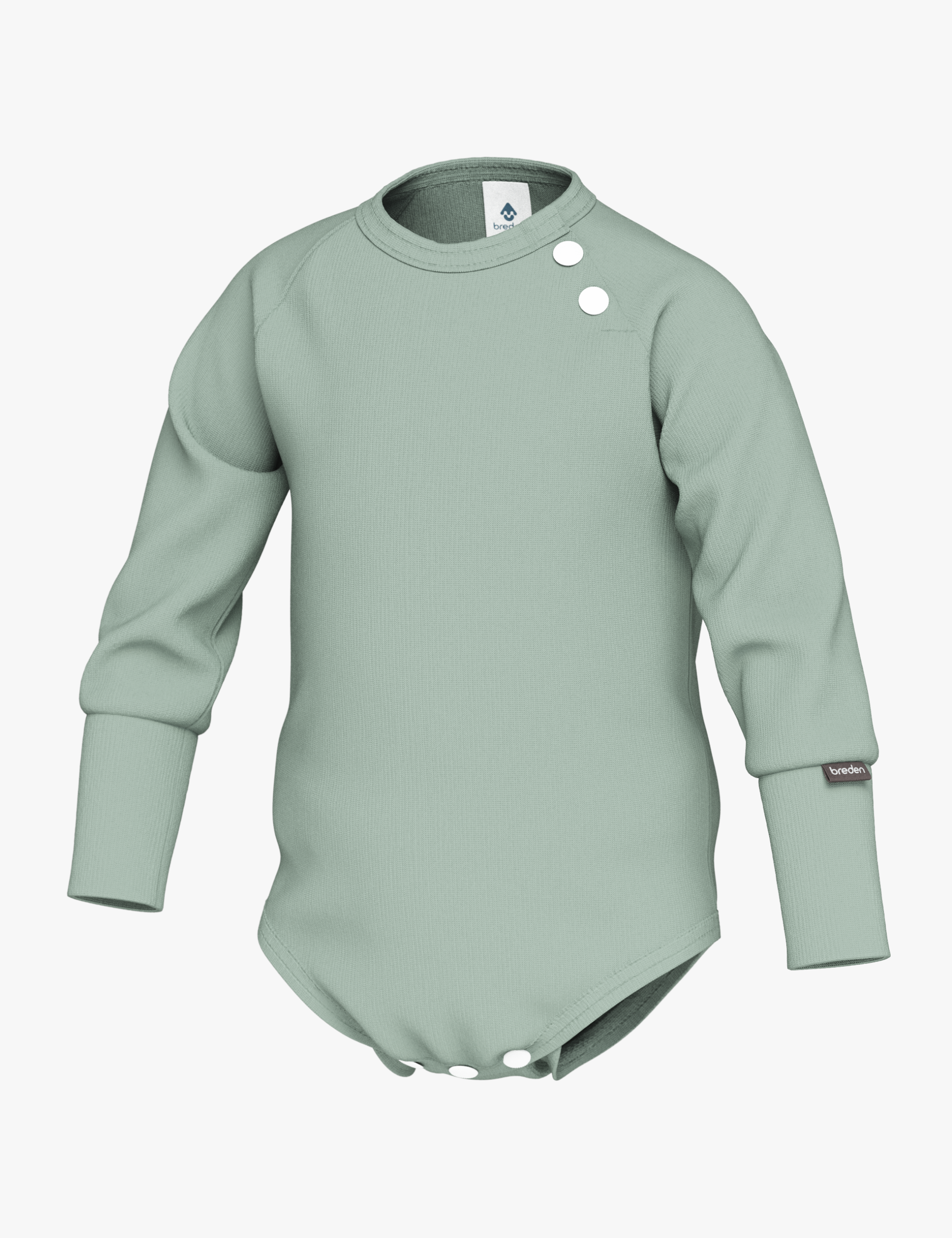 Ribbed Bodysuit with Long Sleeves GIANNA - Image 16