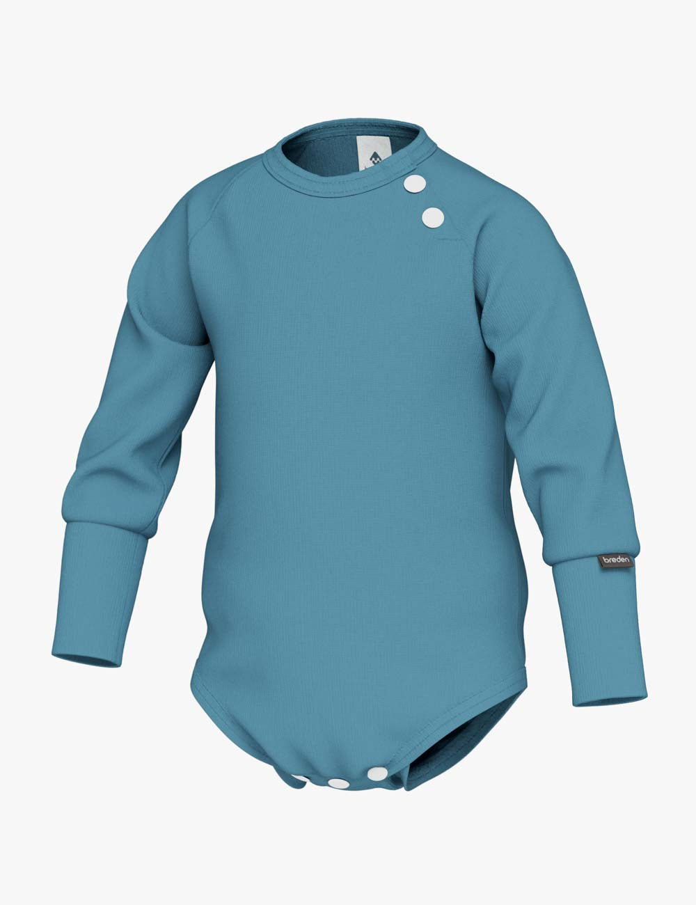 Ribbed Bodysuit with Long Sleeves GIANNA - Image 25