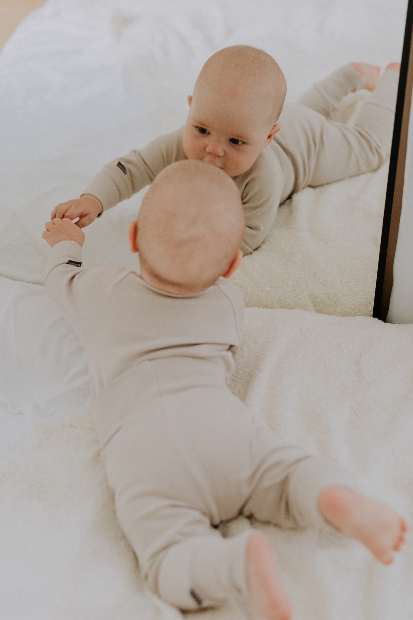 Ribbed Bodysuit with Long Sleeves GIANNA - Image 3