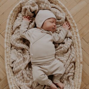 Ribbed Wrap Bodysuit with Long Sleeves GIA