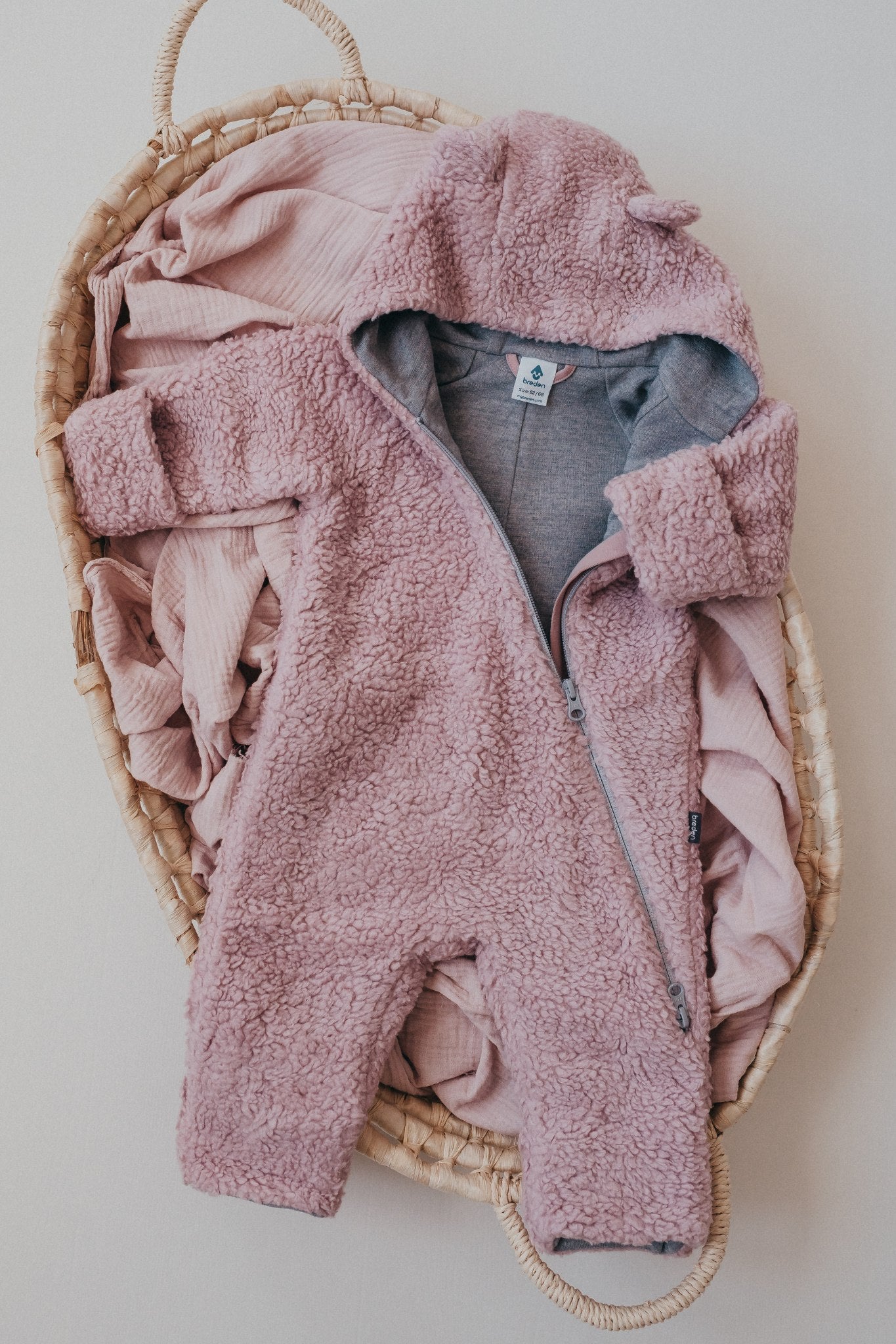 Merino Wool Lined Baby Overall TEDDY - Image 12