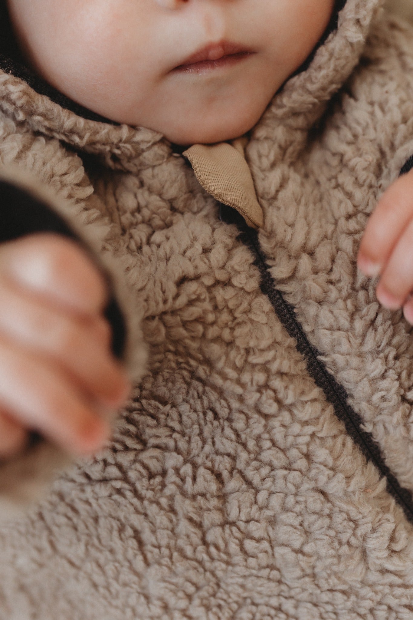 Merino Wool Lined Baby Overall TEDDY - Image 5